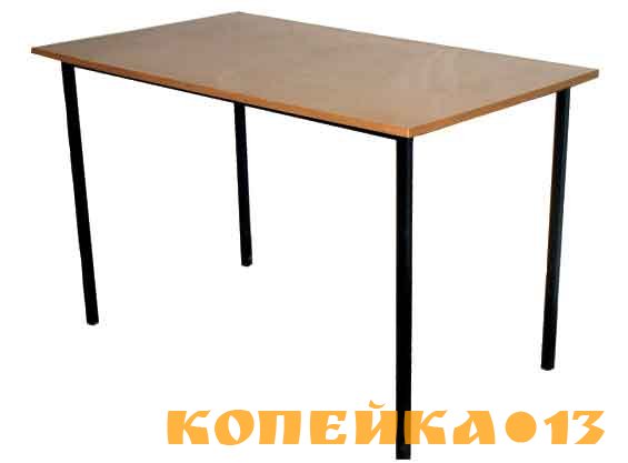 Столы на металлокаркасе и табуреты