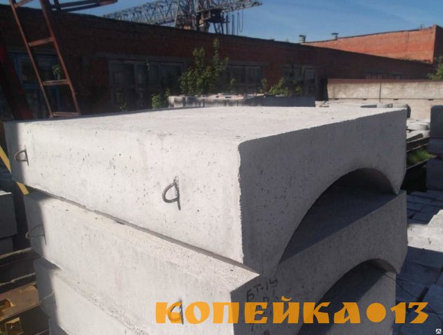 Лекальные блоки под звенья водопропускных труб