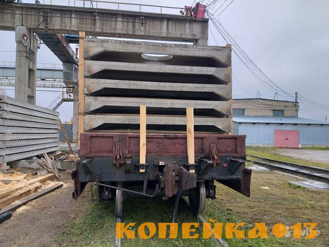 Плиты покрытия ребристые, ширина 2980