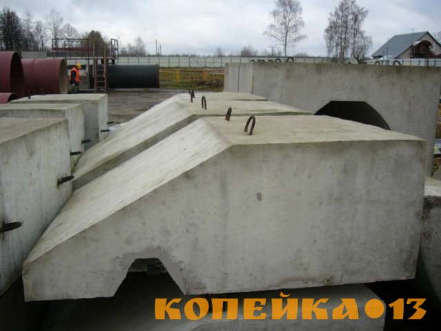 Утяжелители бетонные охватывающего типа УБОм