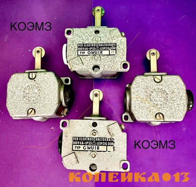 Концевой выключатель Robotron TYP GWU1, GWU1R, GWE2R