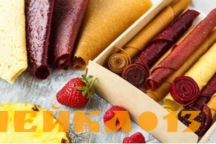 Натуральные фруктовые сладости: пастила, чипсы