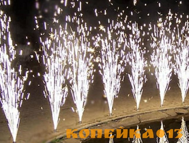 Холодный Фонтан в Бишкеке. Сценический фонтан. Видеосъемка.