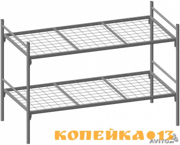 Кровати металлические для хостелов, интернатов, общежитий