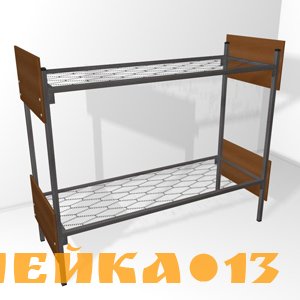Металлические кровати, трехъярусные кровати