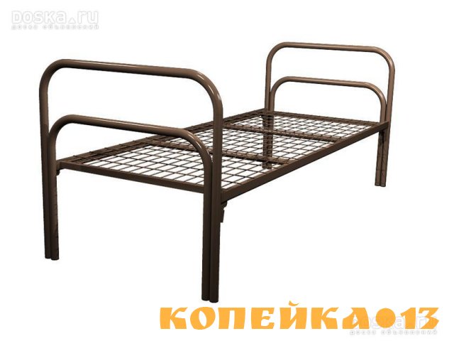 Кровати с пружинами, со сварными сетками или со спинками из ДСП
