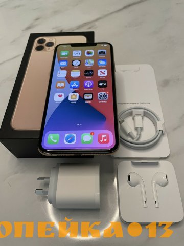 iPhone 11 Pro Max 256 ГБ Gold Sim Lock Бесплатно