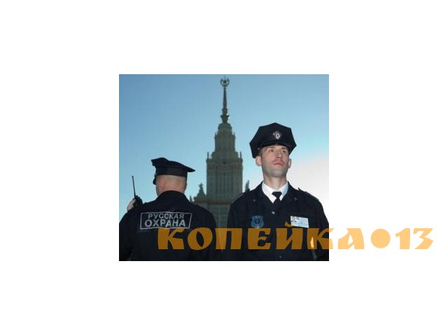 Сотрудник службы безопасности, охранник