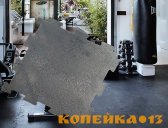 Модульное армированное напольное покрытие из литой резины фото2