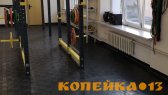 Модульное промышленное напольное покрытие Резиновый Паркет фото1