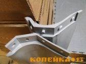 Промышленный напольный плинтус из ударопрочного ПВХ для пола цеха фото3