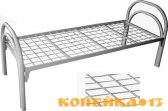 Кровати металлические двухъярусные с лестницами фото2