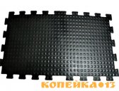 Напольное покрытие из сборных резиновых плиток РезиПлит Пирамидка фото3