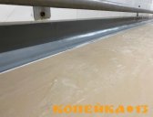 Промышленный плинтус из ПВХ для цеха пищевого производства фото0