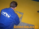 Модульное покрытие для пола из ПВХ Унипол 500*500*3 мм фото3