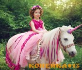 пони, кони, трон фото1
