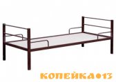 Кровати металлические двухъярусные для хостелов оптом фото1
