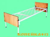 Прочные кровати металлические для оздоровительных лагерей фото0