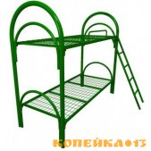 Прочные кровати металлические для оздоровительных лагерей фото1