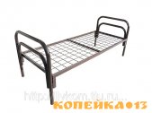 Кровати металлические для хостелов, интернатов, общежитий фото1